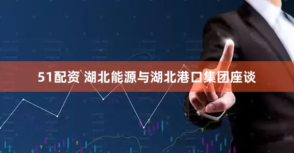 51配资 湖北能源与湖北港口集团座谈